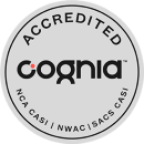 Logotipo de acreditación Cognia